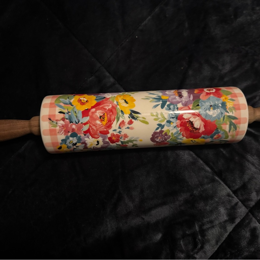The Pioneer Woman Floral Rolling Pin - Multicolor